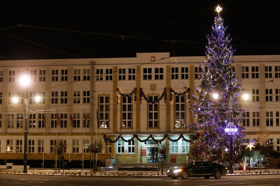 Urząd Marszałkowski w odsłonie świątecznej, fot. Mikołaj Kuras