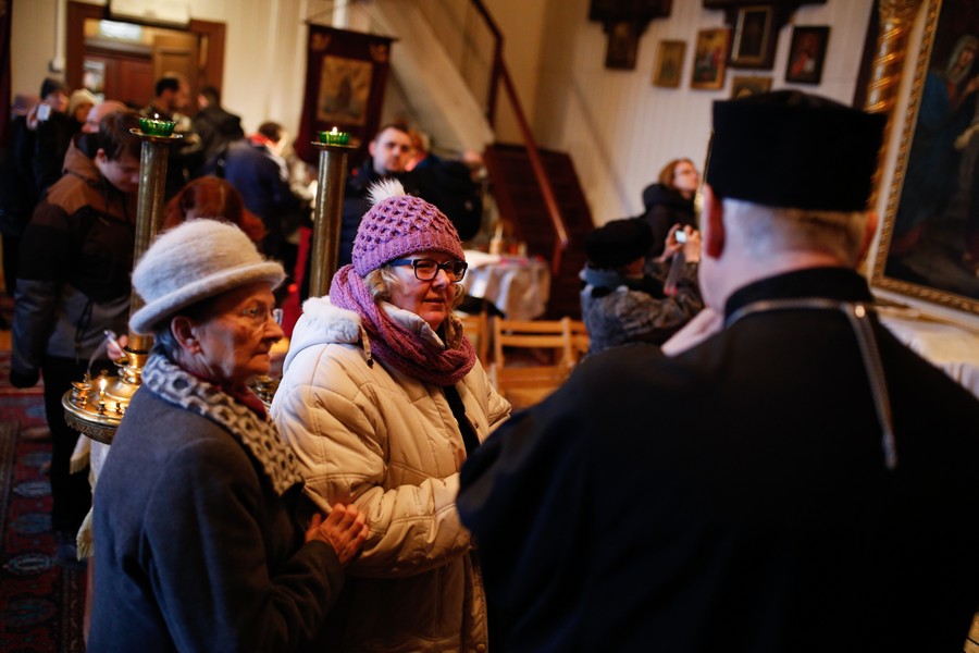 Zwiedzanie cerkwi św. Mikołaja Cudotwórcy w Toruniu, fot. Mikołaj Kuras