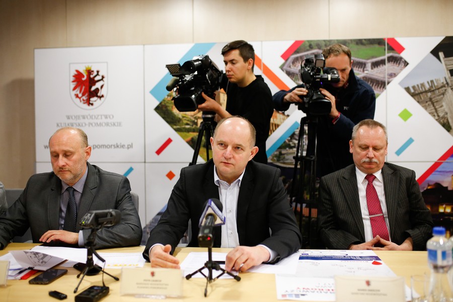 Konferencja prasowa po kwietniowym Komitecie Monitorującym RPO, fot. Mikołaj Kuras