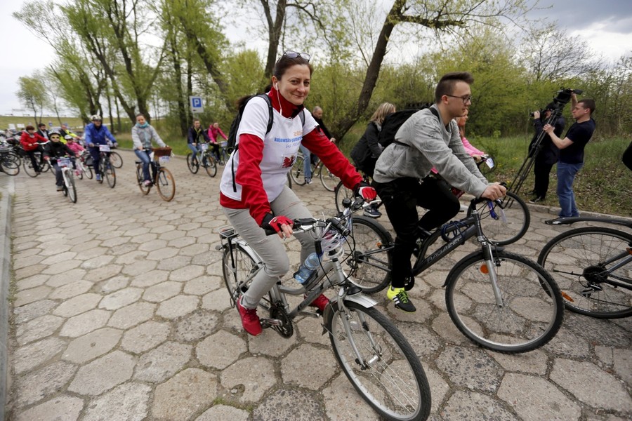 W sobotę (22 kwietnia) zapraszamy do udziału w rodzinnym rajdzie dla miłośników dwóch kółek z cyklu „Kujawsko-Pomorskie na rowery”, który odbędzie się we Włocławku, fot. Mikołaj Kuras
