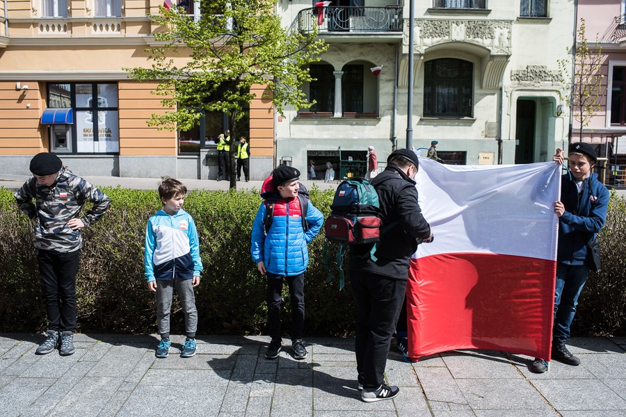 02.05.2017 r., Obchody Święta Flagi w Bydgoszczy, fot. Tymon Markowski