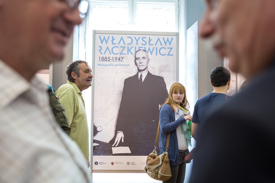 Wernisaż wystawy „Władysław Raczkiewicz 1885-1947: Biografia Polityczna”, fot. Szymon Zdziebło/Tarantoga.pl