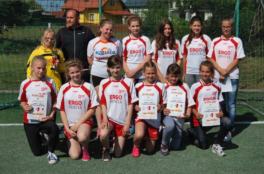 Uczestniczki turnieju dziewcząt – SP Królikowo
