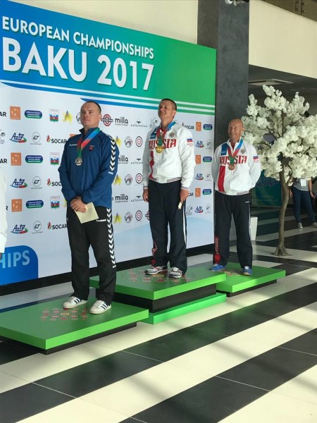 Hubert Olejnik z Zawiszy Bydgoszcz wywalczył srebro w konkurencji double-trap   