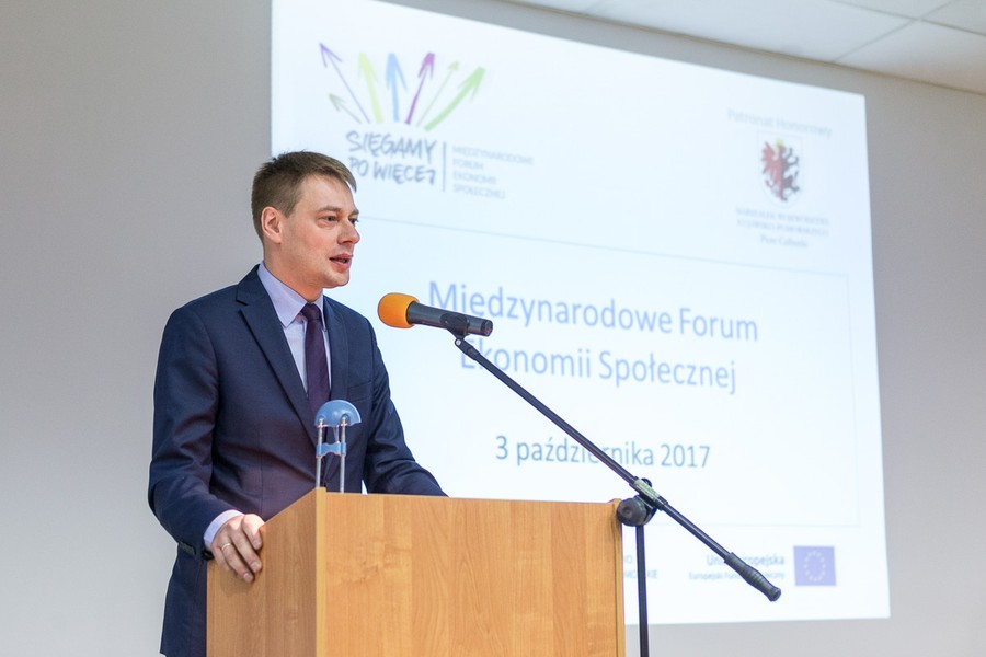 Międzynarodowe Forum Ekonomii Społecznej w Toruniu, fot. Szymon Zdziebło/Tarantoga.pl