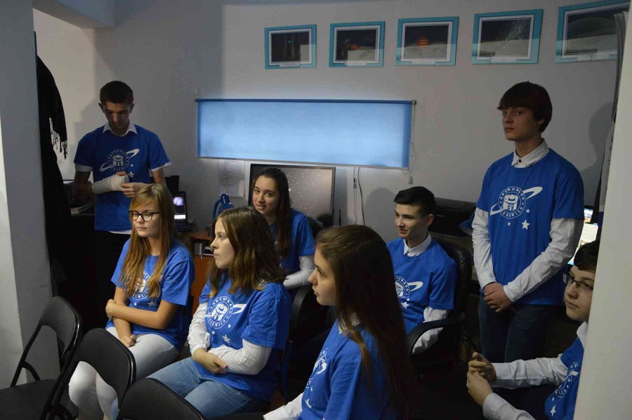 Wizyta gości w Astrobazie w Kruszwicy, fot. Przemysław Bohonos