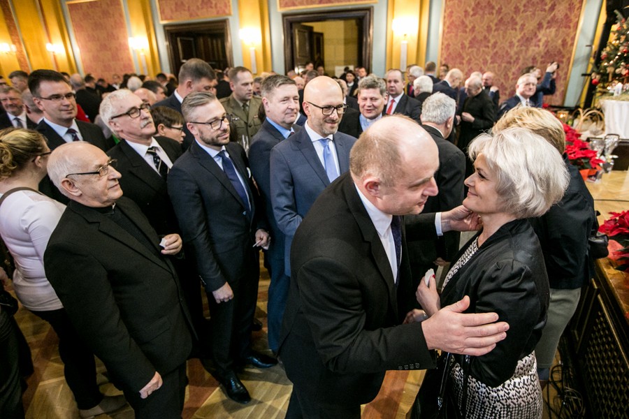 Kujawsko-pomorskie spotkanie opłatkowe, fot. Andrzej Goiński/UMWKP