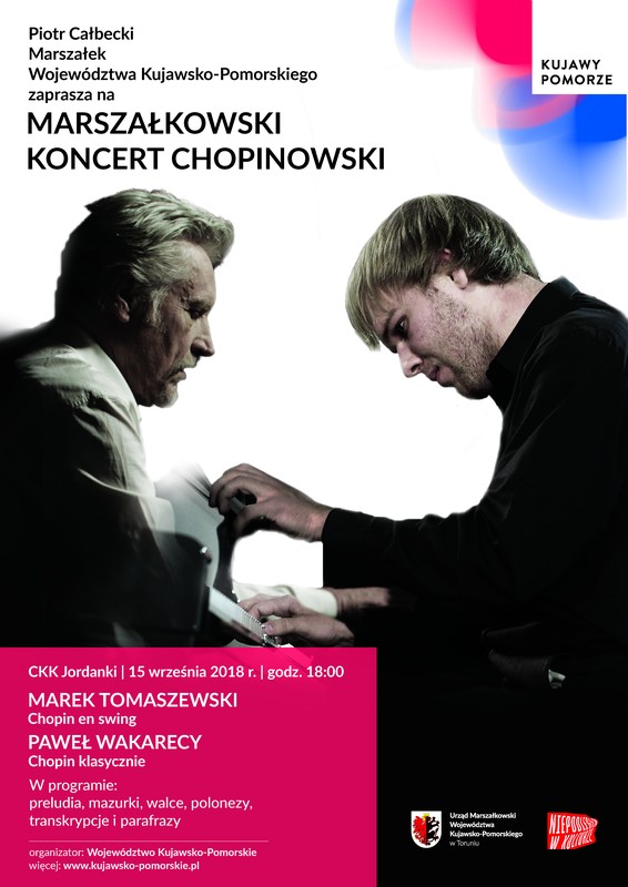 Plakat - „Marszałkowski koncert Chopinowski”