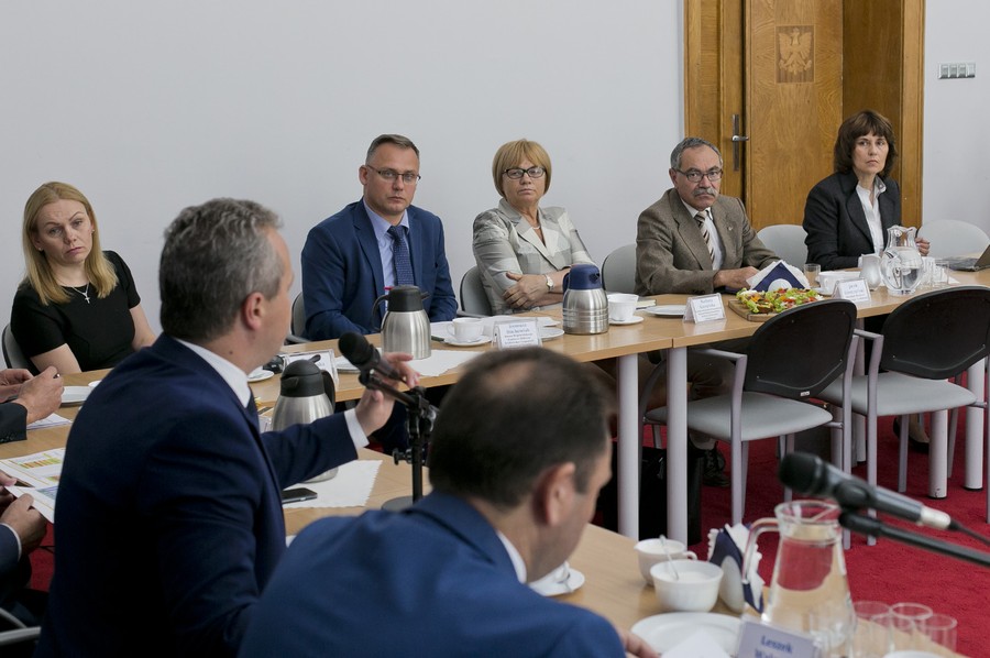 Uczestnicy posiedzenia plenarnego K- P WRDS w dniu 21.05.2018 r., fot. Jacek Nowacki