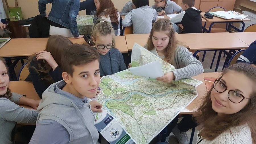 Uczniowie ze Szkoły Podstawowej w Terespolu Pomorskim 