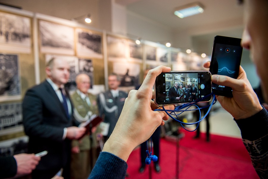 Wystawa „Wojsko na Kujawach i Pomorzu” – uroczysta inauguracja; fot. Łukasz Piecyk dla UMWKP