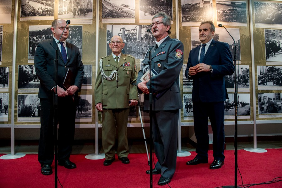 Wystawa „Wojsko na Kujawach i Pomorzu” – uroczysta inauguracja; fot. Łukasz Piecyk dla UMWKP