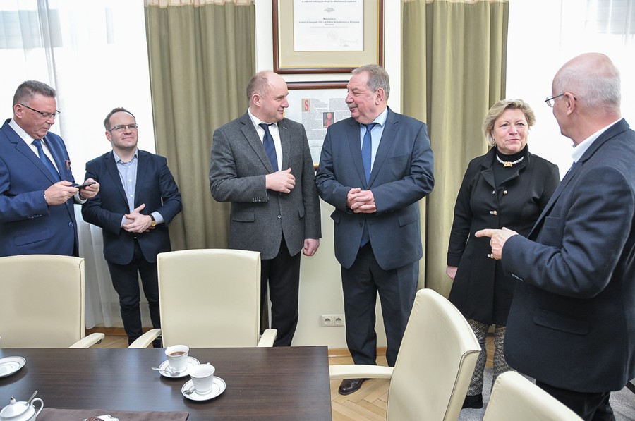 Spotkanie z gośćmi z Saksonii-Anhalt w Urzędzie Marszałkowskim, fot. Jacek Piotrowski