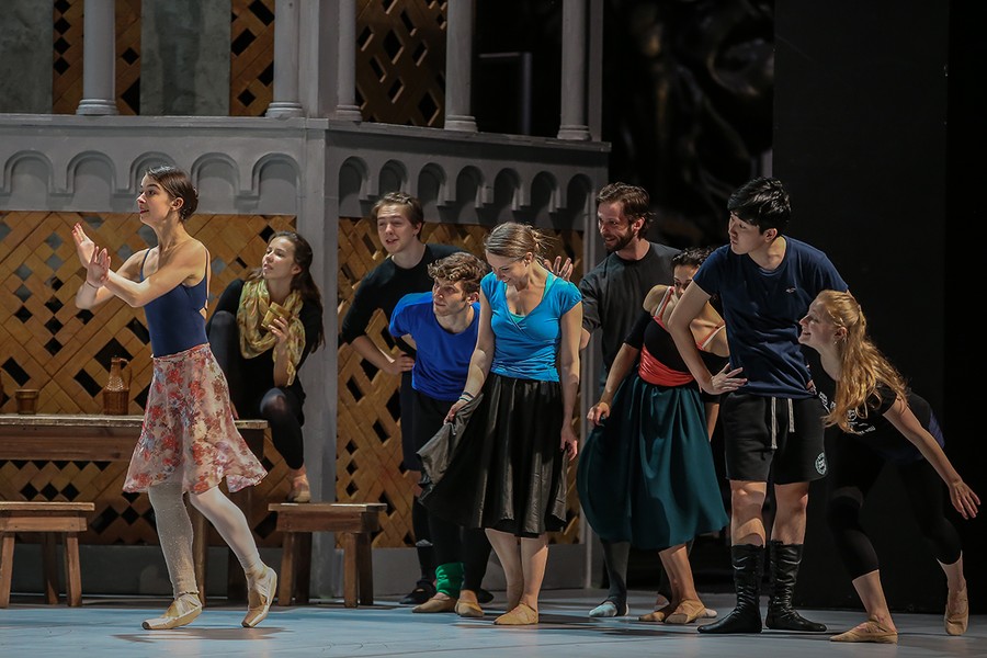 Próba do premierowego baletu Opery Nova „Romeo i Julia”, fot. Filip Kowalkowski