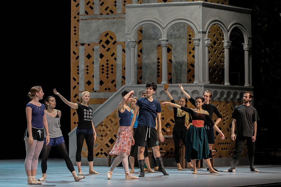 Próba przed premierą baletu „Romeo i Julia” w Operze Nova w Bydgoszczy, fot. Filip Kowalkowski