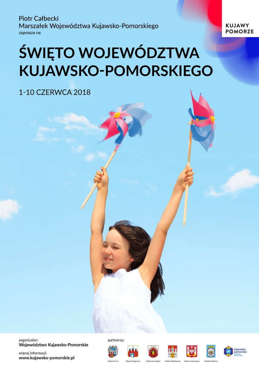 Święto Województwa 2018 będziemy obchodzić między 1 a 10 czerwca - plakat