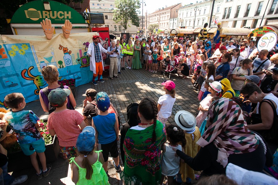 Festyn rodzinny „Bajkowa Bydgoszcz” na Wyspie Młyńskiej, fot. Filip Kowalkowski