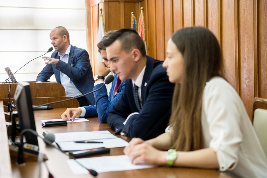 Spotkanie przedstawicieli młodzieżowych rad gmin i miast z regionu, fot. Łukasz Piecyk