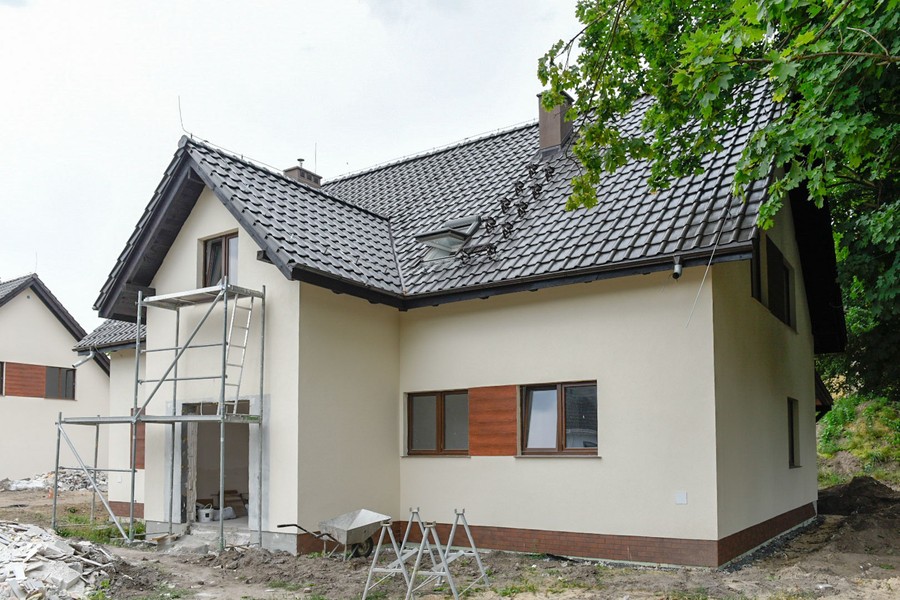 Budowa dwóch domów dla dzieci w Chełmnie, fot. Łukasz Piecyk