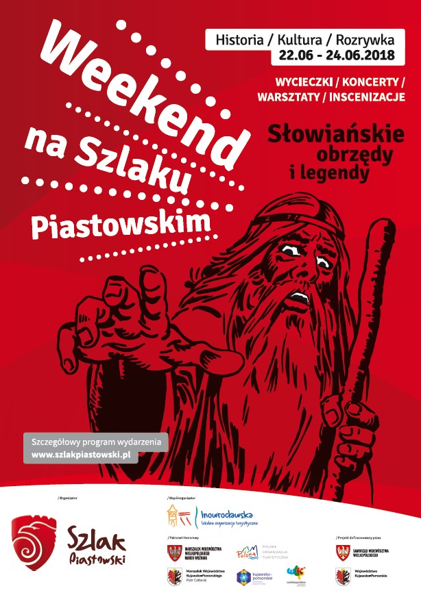 Weekend na szlaku piastowskim - plakat