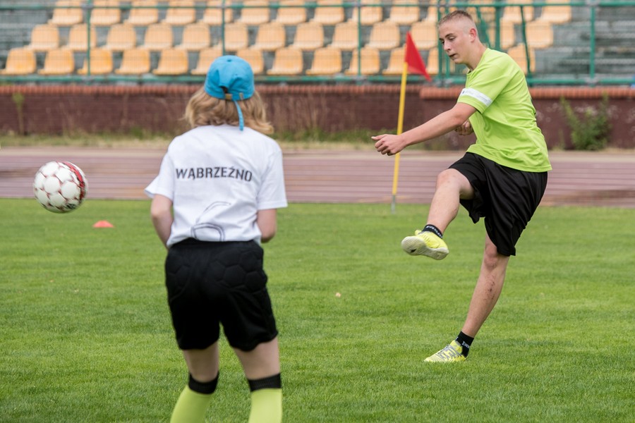 Turniej piłkarski Trampolina Cup na Stadionie Miejskim w Toruniu, fot. Łukasz Piecyk