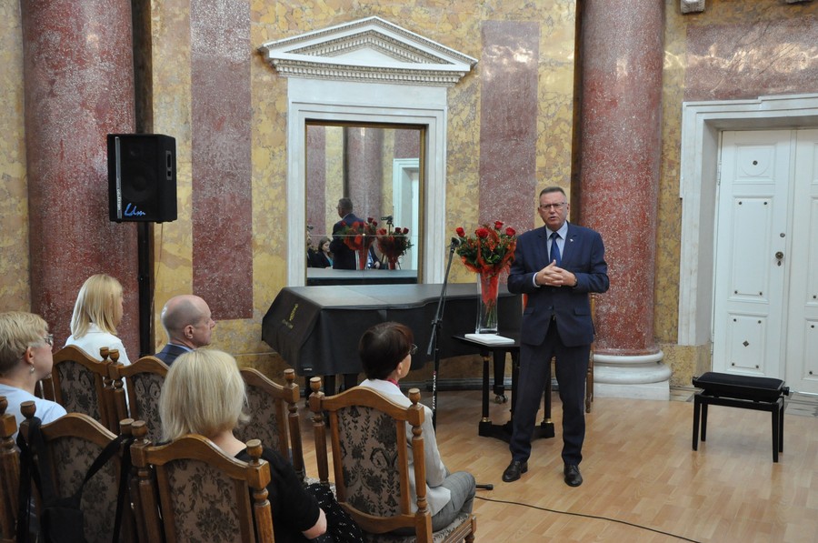 Gala wręczenia stypendiów artystycznych w Pałacu Lubostroń, fot. Janusz Bochenek