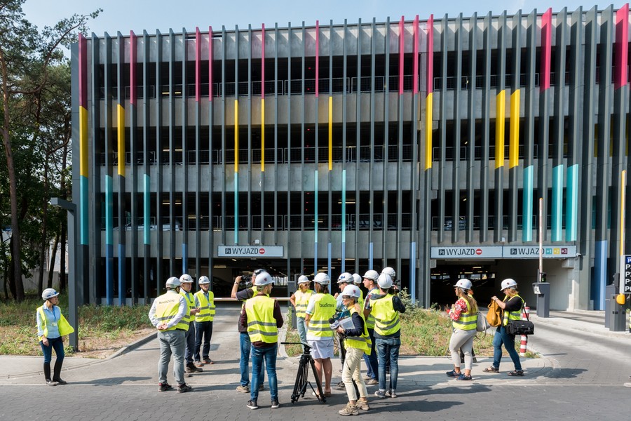 Rozbudowa kompleksu szpitala na Bielanach jest zaawansowana w 50 procentach, fot. Łukasz Piecyk