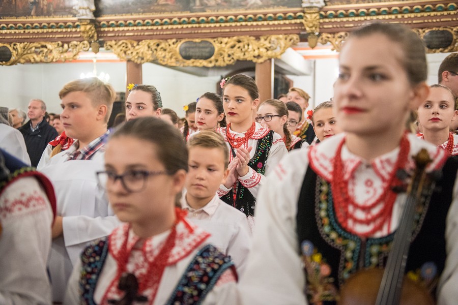 W Górsku podczas mszy św. i koncertu „Dobro nieskończone” wspominano pontyfikat Jana Pawła II, fot. Łukasz Piecyk
