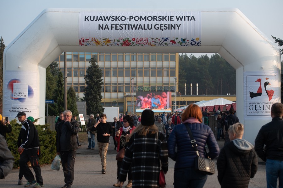 Kujawsko-Pomorski Festiwal Gęsiny w Przysieku, fot. Łukasz Piecyk