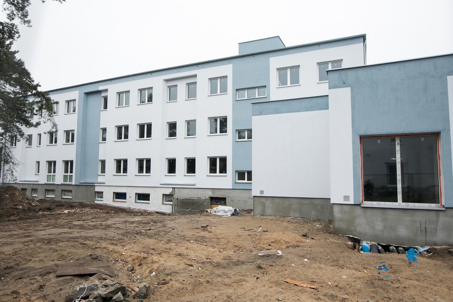 W Szpitalu Popiełuszki kończy się kapitalny remont modernizacyjno-adaptacyjny trzech pawilonów; fot. Andrzej Goiński/UMWKP