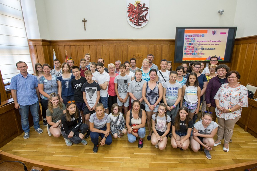 Wizyta dzieci i młodzieży z Węgier