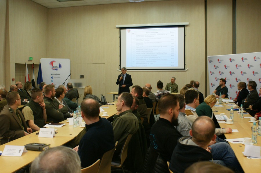 Szkolenie obronne w Urzędzie Marszałkowskim Województwa Kujawsko-Pomorskiego, fot. Maciej Boniecki