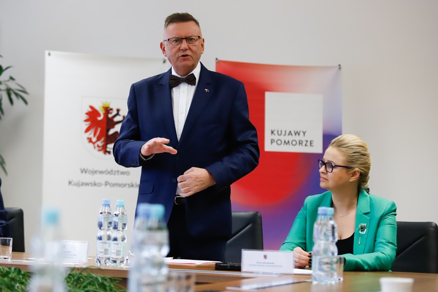 Uroczystość wręczenia umów grantowych w ramach RPO w Urzędzie Marszałkowskim, fot. Mikołaj Kuras