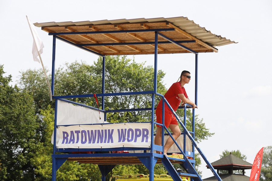 Ratownicy Nadgoplańskiego WOPR w Kruszwicy, fot. Mikołaj Kuras