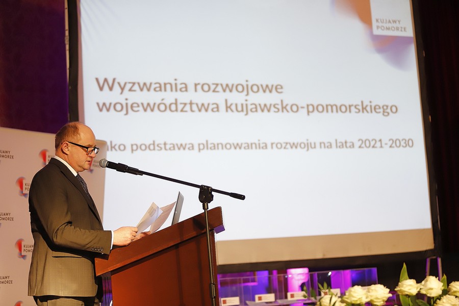 Konferencja rozpoczynająca prace nad strategią rozwoju województwa do roku 2030, fot. Mikołaj Kuras dla UMWKP