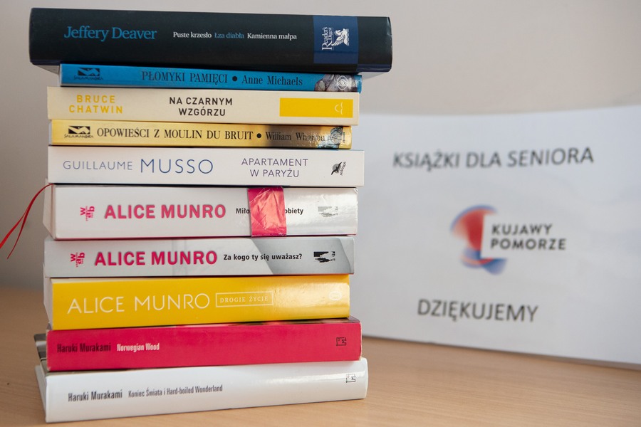 W ramach akcji zebraliśmy już kilkaset książek, fot. Mikołaj Kuras dla UMWKP