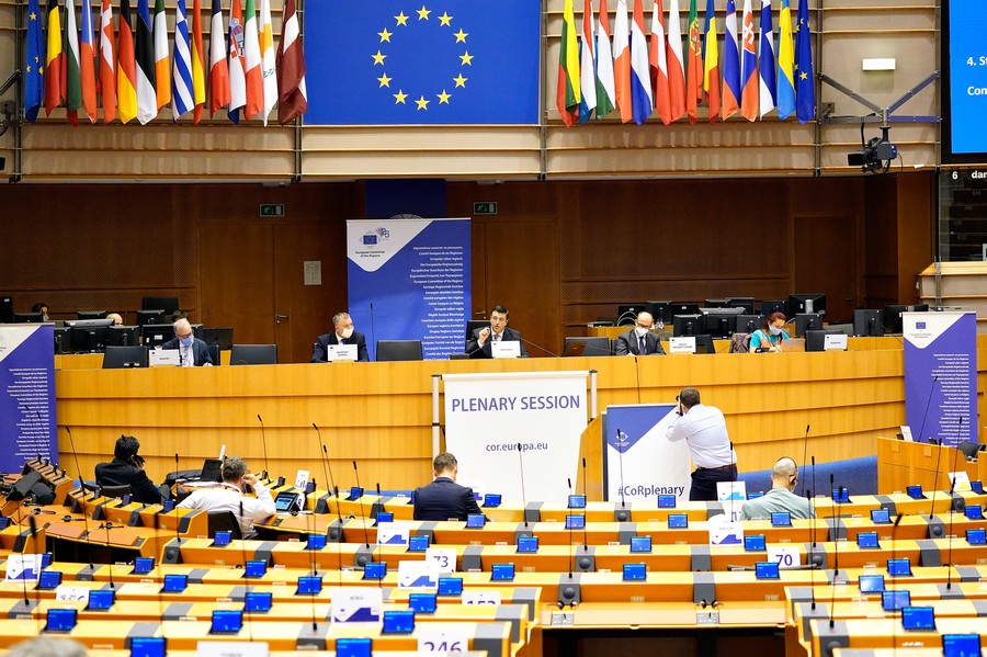 Sesja plenarna Komitetu Regionów, fot. Europejski Komitet Regionów