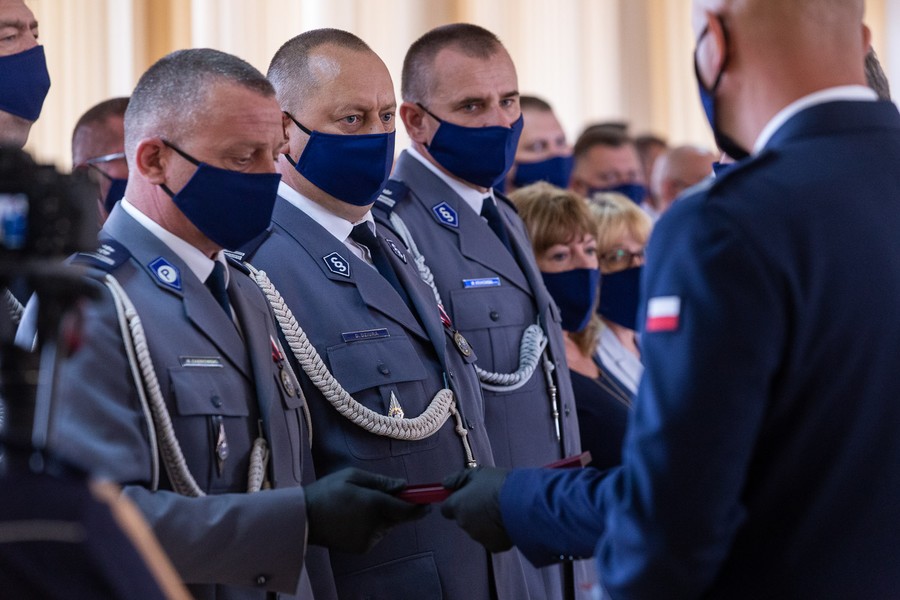 Tegoroczne obchody Święta Policji w Bydgoszczy, fot. Filip Kowalkowski dla UMWKP