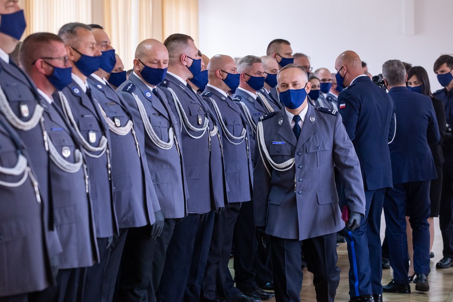 Tegoroczne obchody Święta Policji w Bydgoszczy, fot. Filip Kowalkowski dla UMWKP