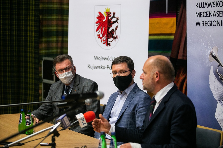 Maciej Figas i Maciej Puto odebrali nominacje dyrektorskie na następną kadencję, fot. Filip Kowalkowski dla UMWKP