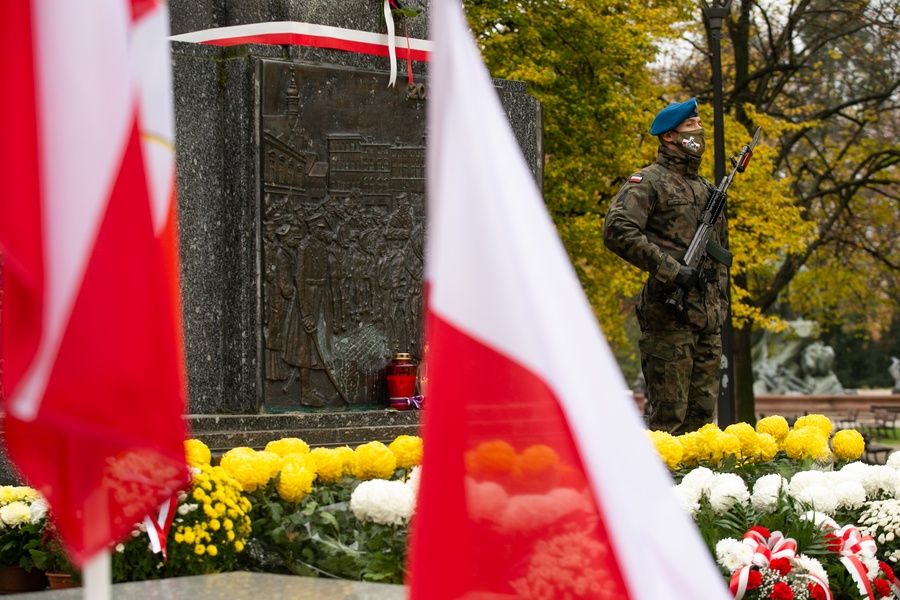 Narodowe Święto Niepodległości w Bydgoszczy, fot. Filip Kowalkowski dla UMWKP