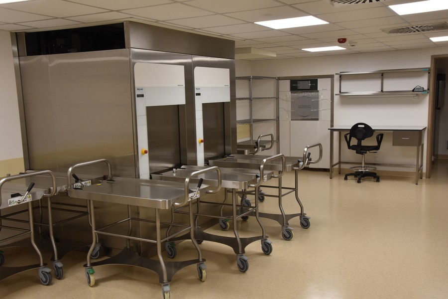 Nowy oddział intensywnej terapii i sterylizatornia w grudziądzkim szpitalu, fot. Urząd Miejski w Grudziądzu