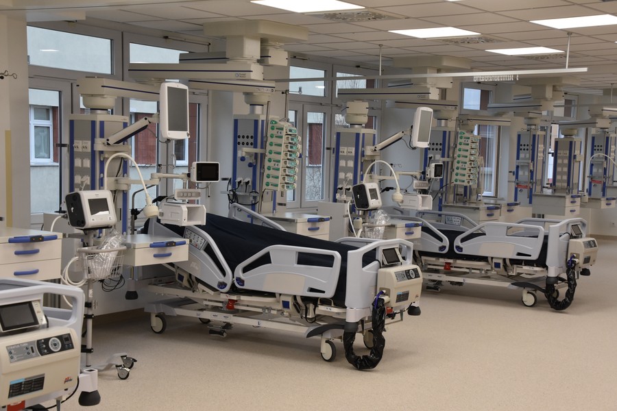 Nowy oddział intensywnej terapii i sterylizatornia w grudziądzkim szpitalu, fot. Urząd Miejski w Grudziądzu