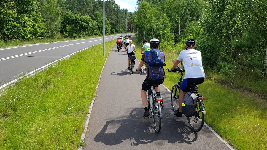 Rajd rowerowy Wiślaną trasą rowerową (Toruń-Ciechocinek 28 lipca 2020) 
