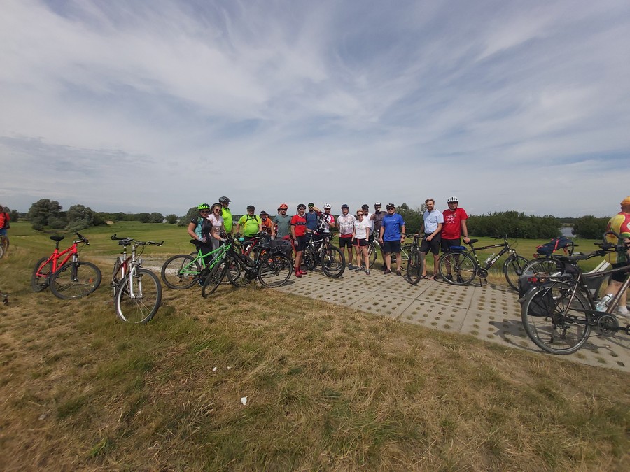 Rajd rowerowy Wiślaną trasą rowerową (Toruń-Ciechocinek 28 lipca 2020) 