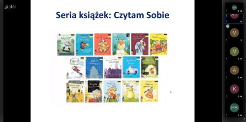 Prezentacja różnych książek dla dzieci
