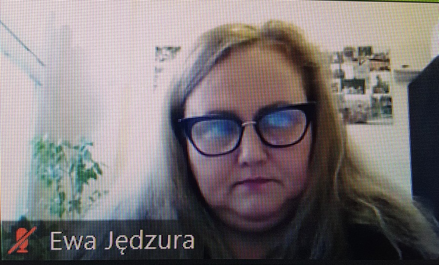 p. E. Jedzura podczas posiedzenia Zespołów działających przy K-P WRDS, fot. Beata Wiśniewska