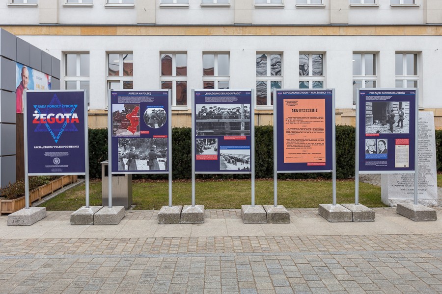 Wystawa „Żegota-Rada Pomocy Żydom” , fot. Szymon Zdziebło/tarantoga.pl dla UMWKP