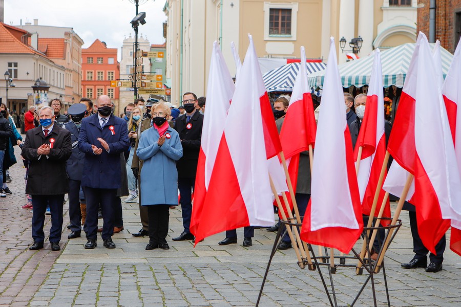Uroczystości z okazji Święta Narodowego Trzeciego Maja w Toruniu , fot. Mikołaj Kuras dla UMWKP