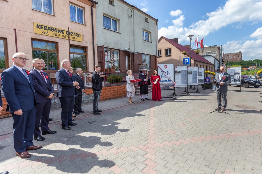 Uroczystość 70. rocznicy połączenia Golubia i Dobrzynia, fot. Szymon Zdziebło/tarantoga.pl dla UMWKP